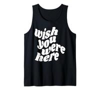 Vorrei Che tu Fossi Qui retrò Canotta