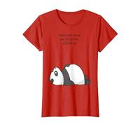 Vorrei Che Tutto Fosse Facile Come ingrassare Maglietta, Donna, Rosso, M