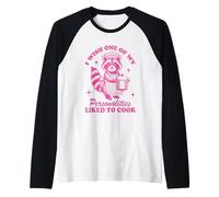 Vorrei che una delle mie personalità cuochi Maglia con Maniche Raglan
