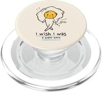 Vorrei essere (Funny Nonsense Statement) (Egg Graphic) PopSockets PopGrip per MagSafe