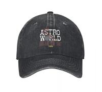 Vorrei Essere Qui Astroworld Cactus-Jack Baseball Cappellino Moda Vecchiato Cappello Snapback Lavato Unisex Cappellini da Viaggio da Outdoor Cappello