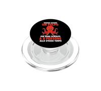 Vorrei essere un polpo Umorismo marino PopSockets PopGrip per MagSafe