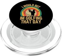 Vorrei Ma Im Golf Quel Giorno Golf Umorismo Amore Golf PopSockets PopGrip per MagSafe