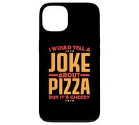Vorrei raccontare una battuta sulla pizza ma è di cattivo Custodia per iPhone 13