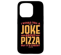 Vorrei raccontare una battuta sulla pizza ma è di cattivo Custodia per iPhone 15 Pro