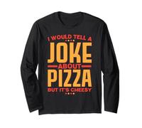 Vorrei raccontare Una Battuta sulla Pizza ma è di Cattivo Maglia a Manica