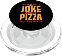 Vorrei raccontare una battuta sulla pizza ma è di cattivo PopSockets PopGrip per MagSafe