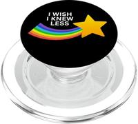 Vorrei saperne di meno Funny Shooting Star Rainbow PopSockets PopGrip per MagSafe