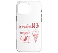 Vorrei Un Piccolo Ghiaccio | Estate Ghiacciaio Gelato Custodia per iPhone 16 Pro Max