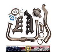 Vortec LS V8 4.8L 5.3L 6.0L LSX Kit Turbo Manifold Hot Cross GT45 6.2L NUOVO