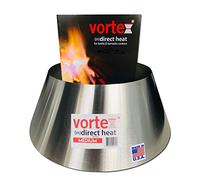 Vortex (IN) calore diretto per griglie a carbone, taglia media - adatto per Weber Kettle 22 26.75 WSM Smokey Mountain XL Kamado XL Big Green Egg