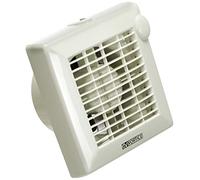 Vortice 11301 M 120/5" - Aspiratore Elicoidale Punto Muro o Vetro, Bianco