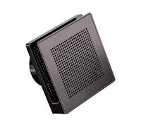 Vortice Aspiratore elicoidale per parete oro nero metallizzato Punto E