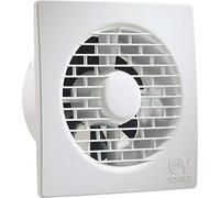 Vortice Aspiratore Elicoidale Ventilatore Punto FIlo per ricambio aria bagno con valvola anti ritorno 220/240 V 50 Hz (11122 (Diametro Nominale Condotto 90 mm))