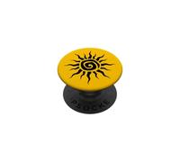 Vortice astratto del sole PopSockets PopGrip Adesivo
