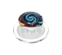 Vortice Cosmico con portale wormhole blackhole e whitehole PopSockets PopGrip per MagSafe