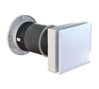 ventilazione meccanica controllata decentralizzata vortice vort hrw 40 mono evo con recupero di calore ø 160 mm
