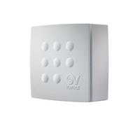 Vortice MICRO 80 - Aspiratore Centrifugo da Condotto per Sistemi di Ventilazione Meccanica Controllata, Diametro 80 mm, Motore a 2 Velocità con Girante Centrifuga, IPX4-23,9x19,5x19,7 cm