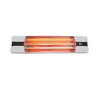 CasaFan Vortice 70007 Thermologika Design Stufa A Infrarossi Al Quarzo 1800W Bianco