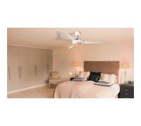 vortice ventilatore a soffitto nordik evolution r 120/48" bianco 61751