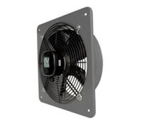 Vortice - Ventilatore a Parete per spurgo diretto verso il libero, assiale, Nero, Nero, 400.00 voltsV