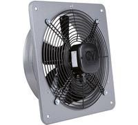 Vortice Ventola da parete ventilazione direttamente all'occhio libera, assialmente, Nero, Nero, 400.00 voltsV