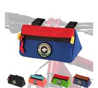 Vortika Borsa per manubrio della bicicletta, impermeabile, piccola borsa per manubrio della bicicletta, per ragazzi, ragazze, bambini, uomini, donne (blu)