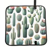 Vortithora Cactus-Succulents-Plant Cuscino pieghevole da stadio impermeabile portatile Bleacher Pad Piccolo tappetino da campeggio per campeggio, viaggi, eventi sportivi all'aperto