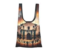 Vortithora Remember-The-Alam - Borsa per la spesa pieghevole, riutilizzabile, per uso quotidiano