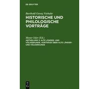 Vorträge über alte Länder- und Völkerkunde (Copertina rigida)