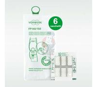 Vorwerk 6 sacchetti folletto+6 dovina vk140/vk150 originali 41435 fp140/fp150