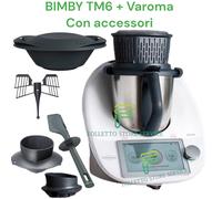 VORWERK BIMBY TM6 NUOVO ORIGINALE GARANZIA 2 ANNI ACCESSORI TM 6 VAROMA CESTELLO [EEK: A+++]
