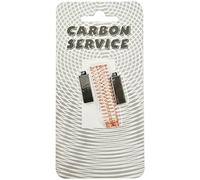 Vorwerk Folletto Carboncini Motore 8x5x22mm, Carburo di Silicio, Filo Dritto, 2 Pezzi, per VK120-VK121-VK122