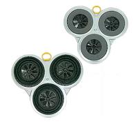 Vorwerk Folletto lucidatrice PL515 spazzole feltro + setole con carter