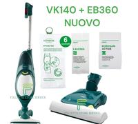 VORWERK FOLLETTO VK140 NUOVO CON BATTITAPPETO SACCHETTI ORIGINALI 36 M GARANZIA [EEK: A+++]