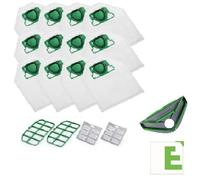 VORWERK FOLLETTO VK200 VK 220s 12 SACCHETTI 12 PROFUMI 2 GRIGLIE 1 SETOLA