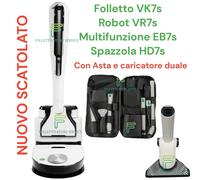 VORWERK FOLLETTO VK7S ROBOT VR7S BORSA ACCESS MULTIFUNZIONE EB7s HD7s 2 BATTERIE