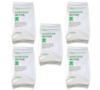 Vorwerk Kobosan 5x500g=2,5Kg Polvere Pulizia,Neve da Tappeto,Polvere,per Tappeti