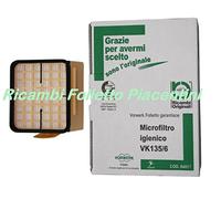Vorwerk Microfiltro Igienico Folletto Aspirapolvere VK135 VK136 ORIGINALE
