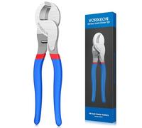 VORXEON Tagliacavi 240mm, Wire Cable Cutters Materiale in Acciaio 55# Resistente, Utensili da Taglio per Cavi in Alluminio e Rame Adatto per Tagliare Fili da 0-70mm²