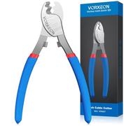 VORXEON Tagliacavi Elettrici 6Pollici, Wire Cable Cutters Materiale in Acciaio 55# Resistente, Trancia Cavi per Cavi in Alluminio e Rame Adatto per Tagliare Fili da 0-25mm² (più piccoli di AWG3/0)