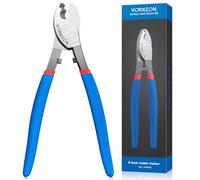 VORXEON Trancia Cavi Elettrici da 8Pollici, Wire Cable Cutters Materiale in Acciaio 55#, Utensili da Taglio per Cavi in Alluminio e Rame Adatto per Tagliare Fili da 0-35mm² (più piccoli di AWG2/0)