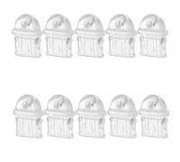 VOSAREA 10 Pezzi Tappi Antipolvere Type-c Trasparenti in PVC, Spina Porta USB Protettiva per Cellulari, Copertura Protezione Porta Ricarica Riutilizzabile per Smartphone