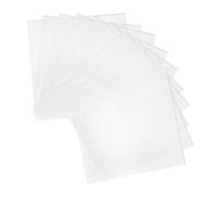 VOSAREA 10pezzi Buste Protettive Adesive per Record Sacchetti Trasparenti OPP per Album Vinile Facili da Utilizzare e Resistenti Protezione Ottimale per Tuoi Dischi