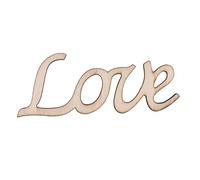 VOSAREA 1pezzi Cartello in Legno Decorazione Per Casa Ritaglio Preciso Materiale