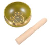 VOSAREA 1set Ciotola Tibetana Meditazione Con Bastoncino Ciotola Per Yoga e Mindfulness e