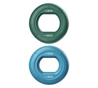 VOSAREA 2 Pezzi Cerchio Antiscivolo dellalenamento a Presa e Silicone in Doppia o Resistenza Superficie Ispessita Recupero Atleti Casa Nelle Pause Tavolo