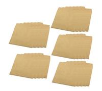 VOSAREA 25pezzi Sacchetti Kraft Per Cd Custodie Multi- Sigillanti Per Dvd Accessori Pratici Per Conservazione e Trasporto Film e Musica