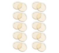 VOSAREA 30 Pezzi Piastra di Agar Nutriente da 7cm in Agar Compatto e Conveniente, per Micologia e Esperimenti Scientifici in Aula