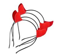 VOSAREA 4 Pezzi Di Accessori Per Costumi in Maschera Con Corna Per Corno Da Diavolo Di Halloween